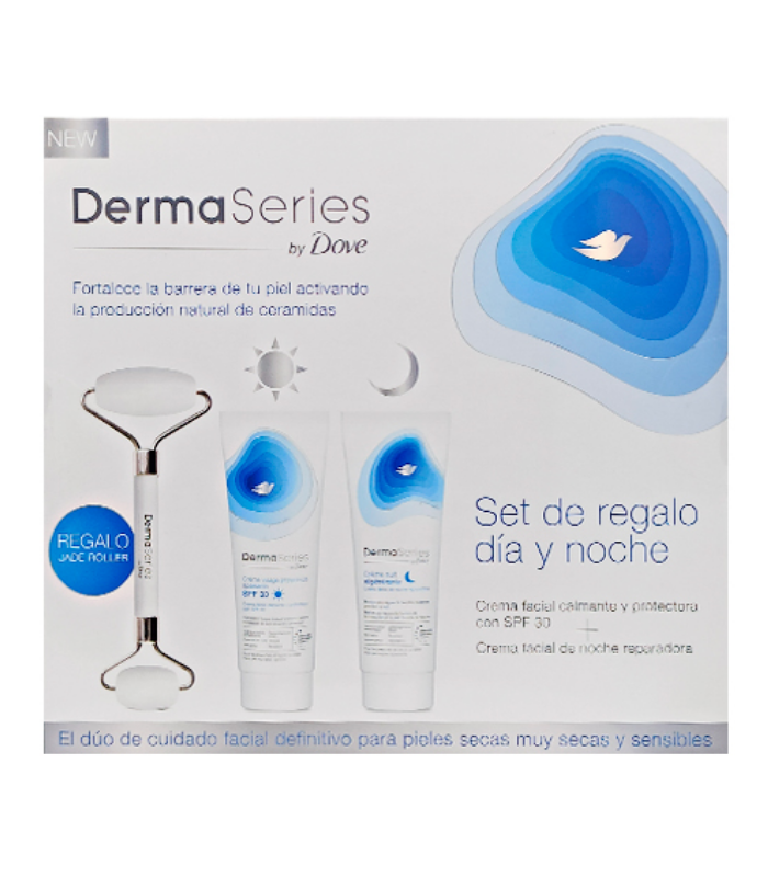 DERMASERIES AD+ PACK DIA Y NOCHE + REGALO JADE ROLLER Cosmética y Inicio - DERMASERIES
