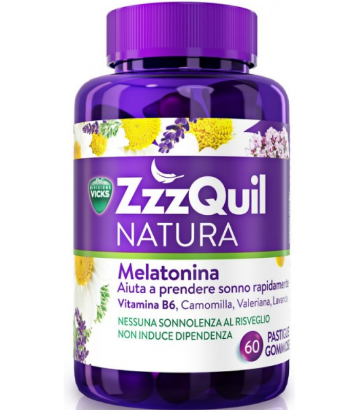 VICKS ZZZQUIL NATURA MELATONINA 60 GOMINOLAS