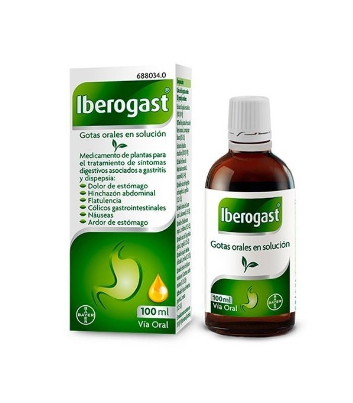 IBEROGAST GOTAS ORALES SOLUCION 100 ML