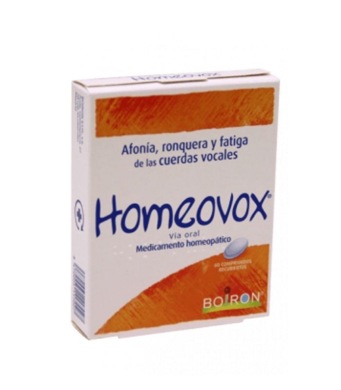 BOIRON HOMEOVOX 40 COMPRIMIDOS Garganta irritada y Resfriado, tos y Gripe - BOIRON