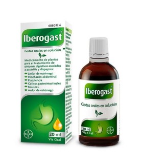IBEROGAST GOTAS ORALES SOLUCION 20 ML Colicos y Trastornos Digestivos - BAYER