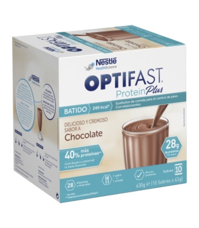 OPTIFAST PROTEIN PLUS BATIDO DE CHOCOLATE 10 SOBRES Inicio y  - OPTIFAST