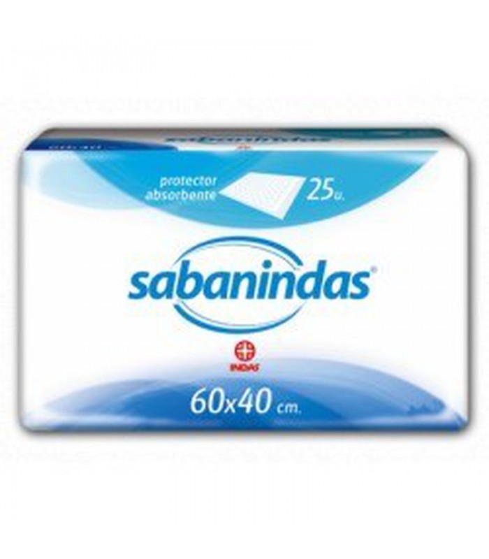 SABANINDAD PROTECTOR PEQUEÑO 60X40 25 UNIDADES Inicio y  - 