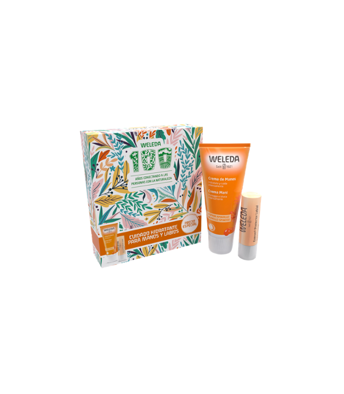 WELEDA PACK CUIDADO HIDRATANTE DE MANOS Y LABIOS Inicio y  - WELEDA