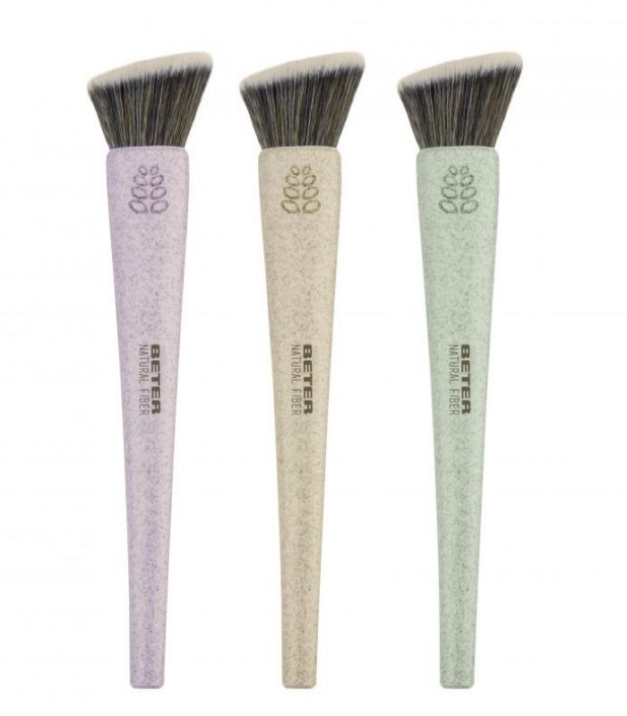 BETER BIO BROCHA KABUKI MAQUILLAJE NATURAL FIBER Inicio y  - BETER