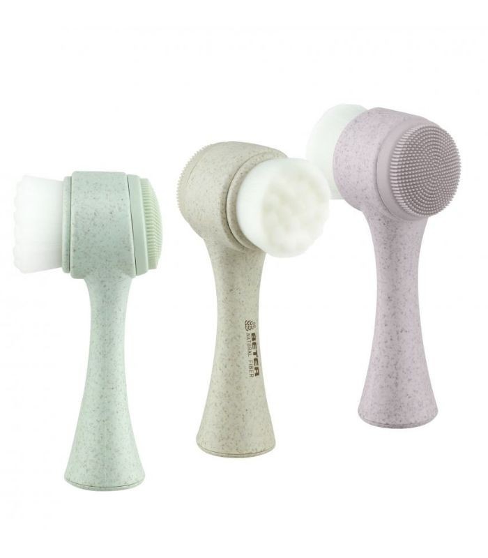 BETER BIO CEPILLO DE MASAJE FACIAL 2 EN 1 NATURAL FIBER Inicio y  - BETER