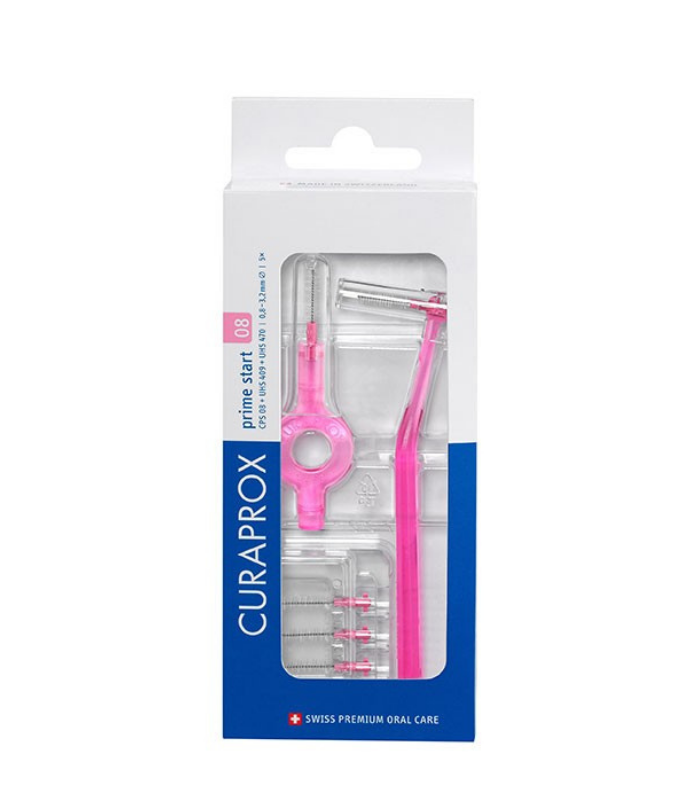 CURAPROX CEPILLO INTERDENTAL 08 ROSA Inicio y  - CURADEN SWISS