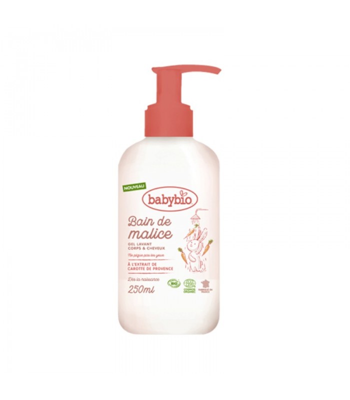BABYBIO GEL DE BAÑO DE 250ML