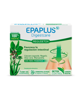 EPAPLUS DIGESTCARE REGUDETOX 30 COMPRIMIDOS Estreñimiento y Salud Digestiva - PEROXFARMA