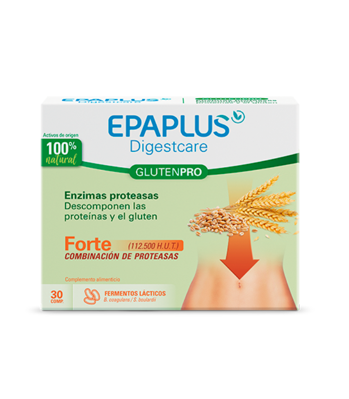 EPAPLUS DIGESTCARE GLUTENPRO FORTE 30 COMPRIMIDOS Acidez y reflujo y Salud Digestiva - PEROXFARMA