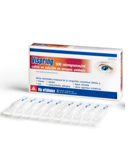 VISPRING 0.5 MG-ML COLIRIO 10 MONODOSIS SOLUCION Ocular y Medicamentos - JOHNSON AND JOHNSON