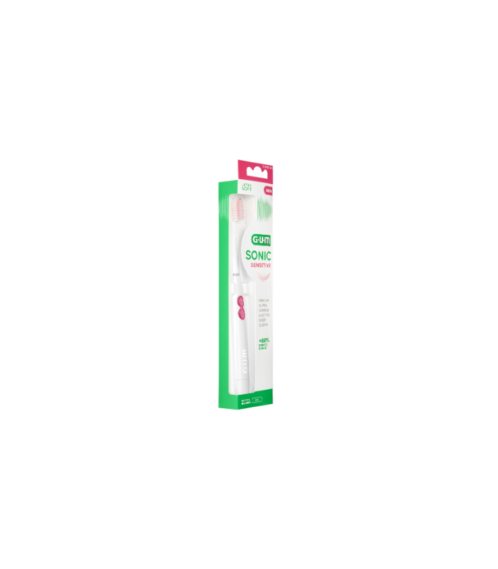 GUM CEPILLO ELÉCTRICO SONIC SENSITIVE ULTRA SOFT