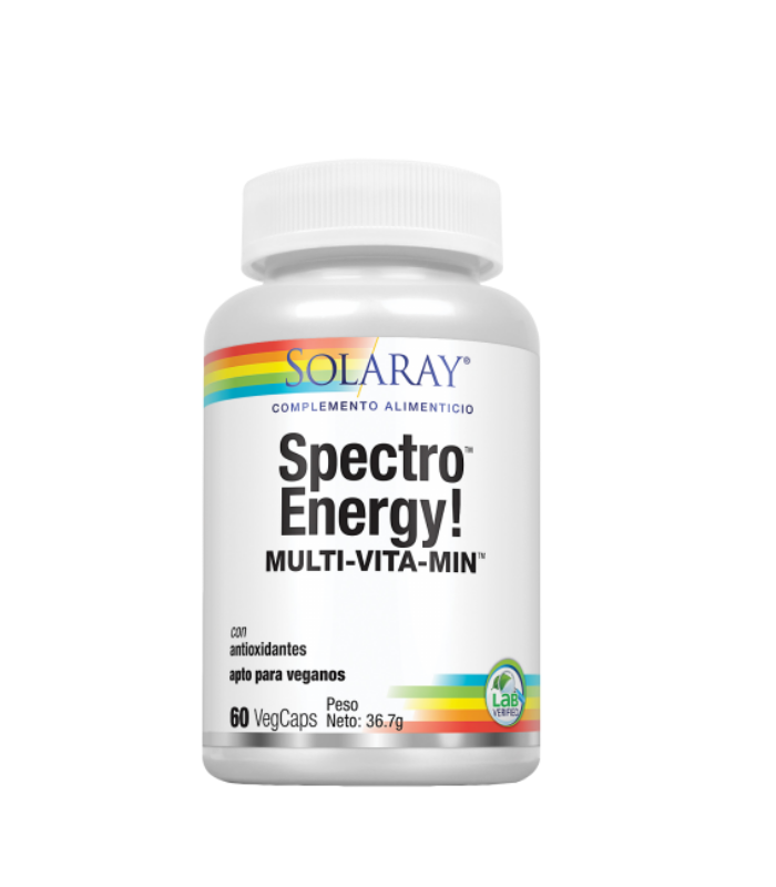 SOLARAY SPECTRO ENERGY 60 CAPSULAS Vitaminas y Minerales y Vitaminas - SOLARAY