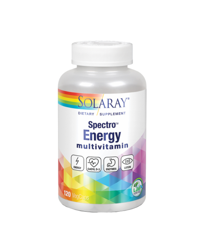 SOLARAY ENERGY SPECTRO 120 CAPS Vitaminas y Dietetica - SOLARAY