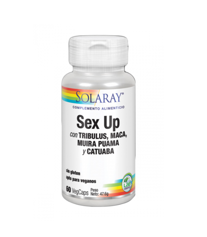 SOLARAY SEX UP 60 CAPSULAS Vigorizantes y Salud Sexual - SOLARAY