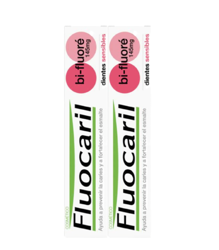 FLUOCARIL DIENTES SENSIBLES 2X75ML Sensibilidad dental y Colutorios y pastas - FLUOCARIL