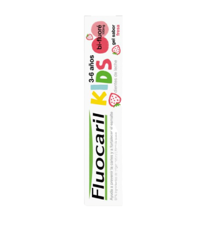 FLUOCARIL KIDS GEL FRESA 3 A 6 AÑOS 50ML Higiene y Inicio - FLUOCARIL