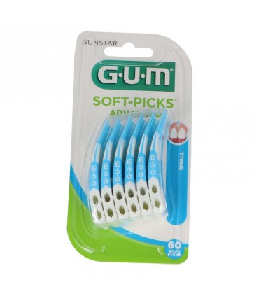 GUM SOFT-PICKS ADVANCED T-S 60 UNIDADES