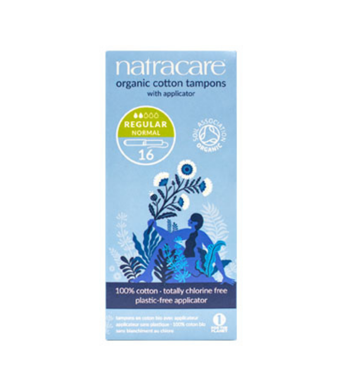 NATRACARE TAMPON REGULAR CON APLICADOR 16 UNIDADES Tampones y Menstruacion - 
