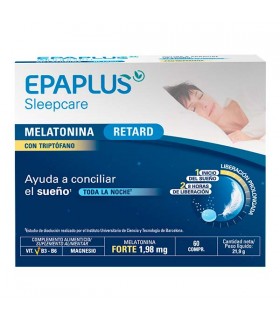 EPAPLUS MELATONINA FORTE RETARD TRIPTOFANO 1.98MG 60 COMPRIMIDOS Ofertas del mes y Inicio - PEROXFARMA