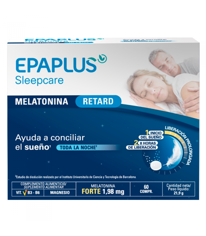 EPAPLUS MELATONINA RETARD PURA 60 COMPRIMIDOS Inicio y  - PEROXFARMA