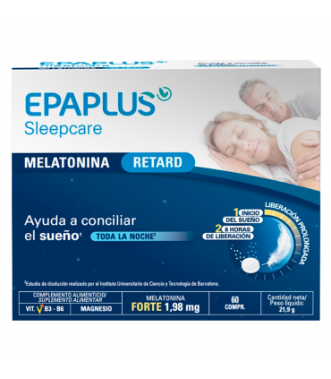 EPAPLUS MELATONINA RETARD PURA 60 COMPRIMIDOS Inicio y  - PEROXFARMA