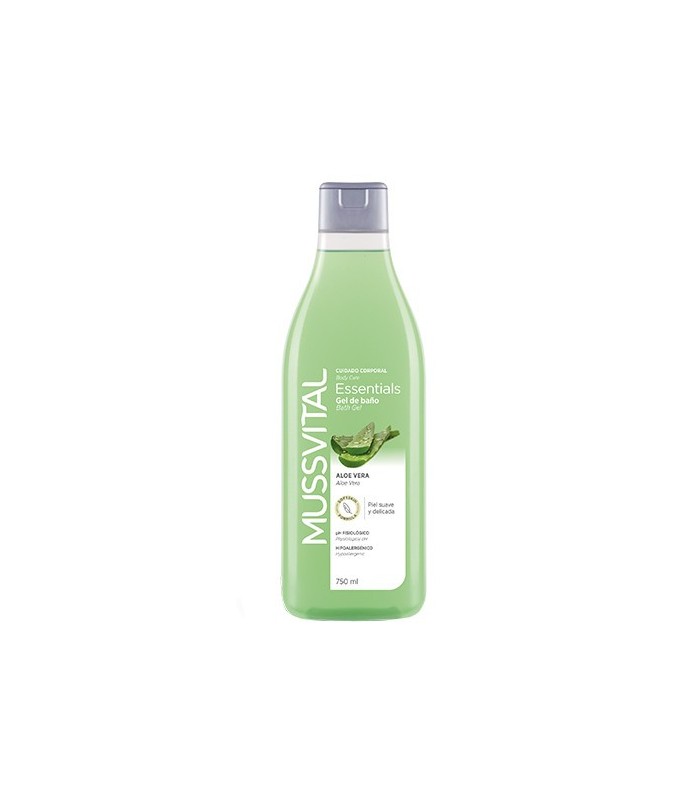 MUSSVITAL GEL DE BAÑO ALOE VERA 750ML Jabones de baño y Higiene Corporal - MUSSVITAL