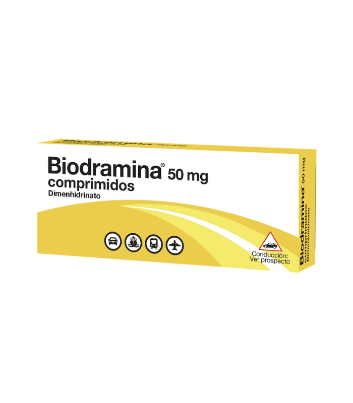 BIODRAMINA 50 MG 4 COMPRIMIDOS Mareo y Sistema Circulatorio - URIACH AQUILEA OTC