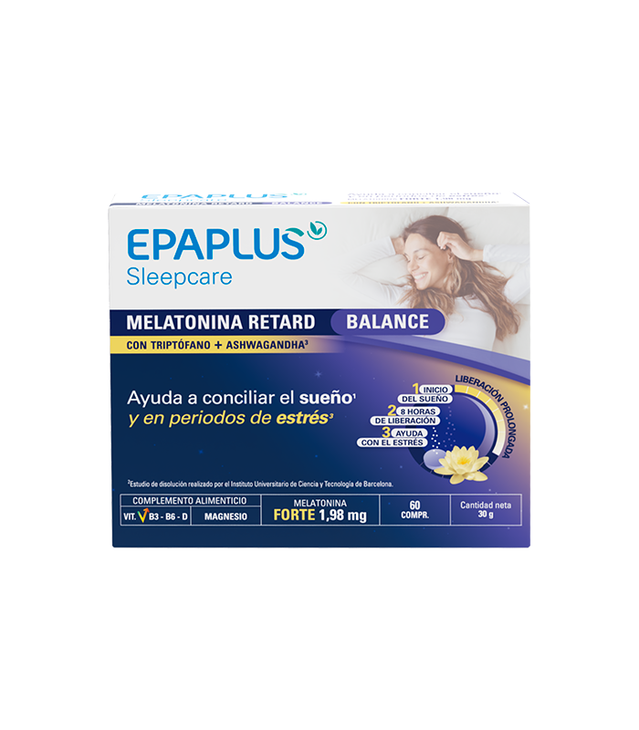 EPAPLUS MELATONINA RETARD BALANCE 60 COMPRIMIDOS Inicio y  - PEROXFARMA