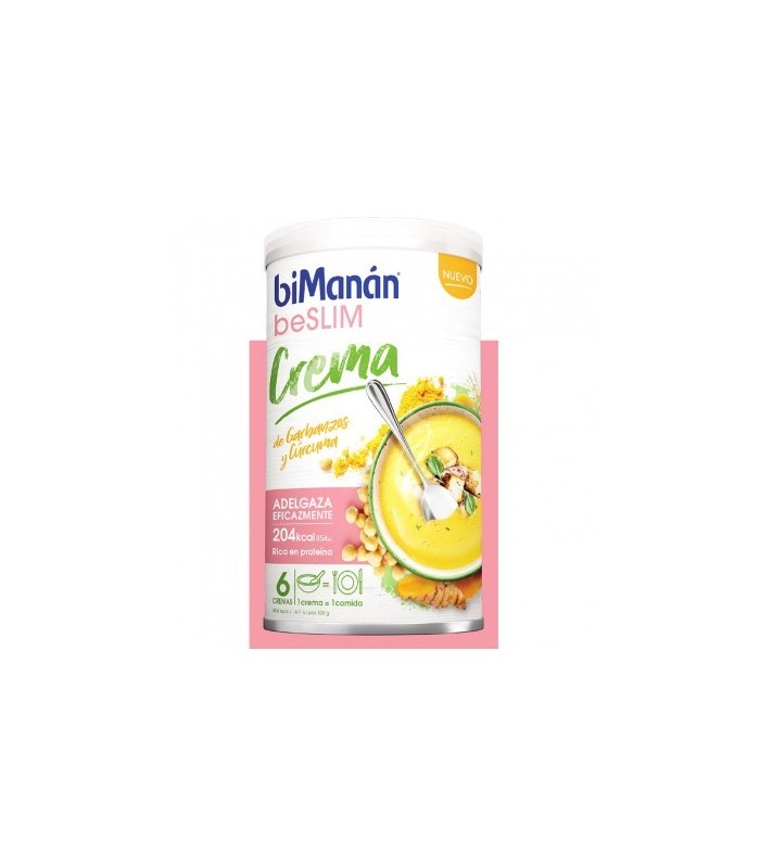 BIMANAN BESLIM CREMA DE GARBANZOS Y CURCUMA 318G Dietetica y Inicio - BIMANAN