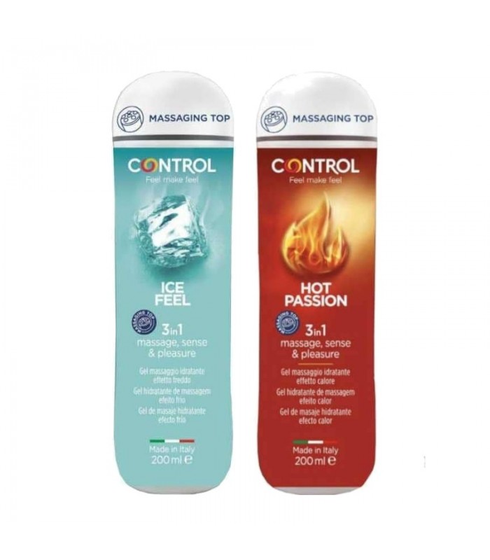 CONTROL PACK GEL DE MASAJE FRIO Y CALOR Inicio y  - CONTROL