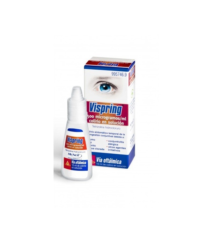 VISPRING 0.5 MG-ML COLIRIO 1 FRASCO SOLUCION 10 Ocular y Medicamentos - JOHNSON AND JOHNSON