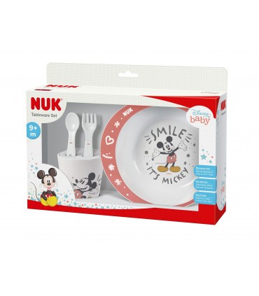 NUK SET VAJILLA MICKEY MOUSE +9M Bebé y mamá y Inicio - NUK