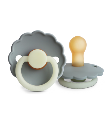 FRIGG CHUPETE DAISY NIGHT TETINA LATEX 0-6 MESES