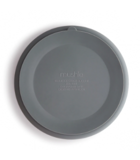 MUSHIE PLATO SILICONA CON VENTOSA Y COMPARTIMENTOS STONE 2