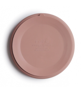 MUSHIE PLATO SILICONA CON VENTOSA Y COMPARTIMENTOS IVORY 2