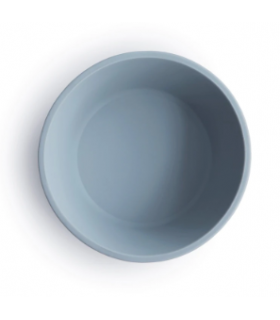 MUSHIE BOL SILICONA CON VENTOSA POWDER BLUE 2