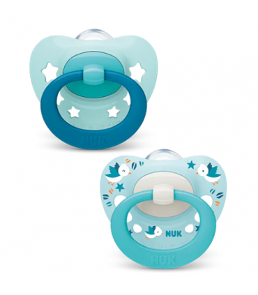 NUK CHUPETE CLASSIC SIGNATURE SILICONA 0-6M 2UDS Bebé y mamá y Inicio - NUK