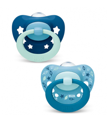 NUK CHUPETE CLASSIC SIGNATURE SILICONA 0-6M 2UDS Bebé y mamá y Inicio - NUK