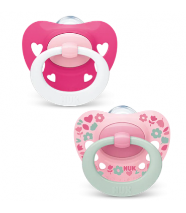 NUK CHUPETE CLASSIC SIGNATURE SILICONA 0-6M 2UDS Bebé y mamá y Inicio - NUK