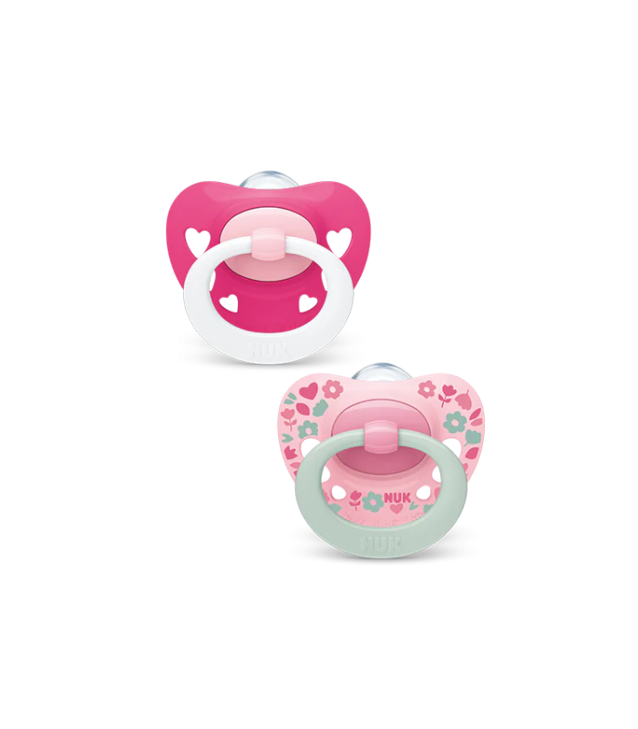 NUK CHUPETE SIGNATURE SILICONA 6-18M 2 UNIDADES Bebé y mamá y Inicio - NUK