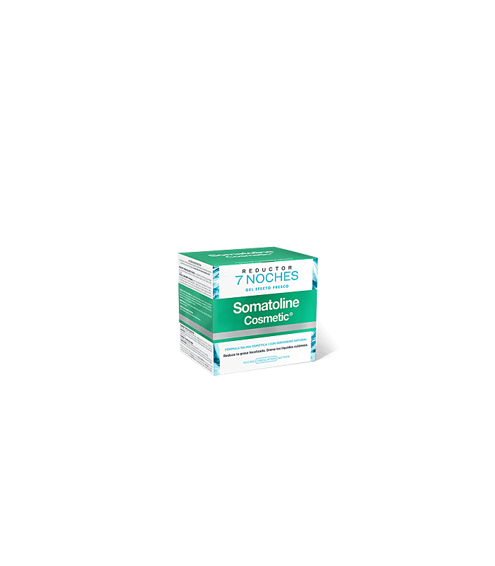 SOMATOLINE REDUCTOR 7 NOCHES GEL EFECTO FRESCO 400 ML Cosmética facial y Cosmética - SOMATOLINE