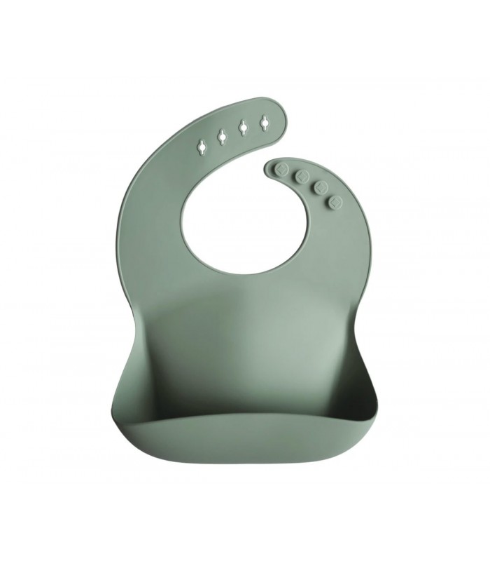 MUSHIE BABERO SILICONA CAMBRIDGE BLUE Bebé y mamá y Inicio - MUSHIE