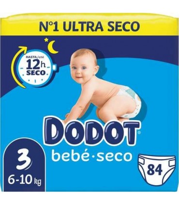 DODOT BEBE SECO T3 6-10KG 84U Inicio y  - 