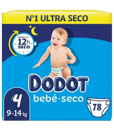 DODOT BEBE SECO T4 9-14KG 78U Inicio y  - 
