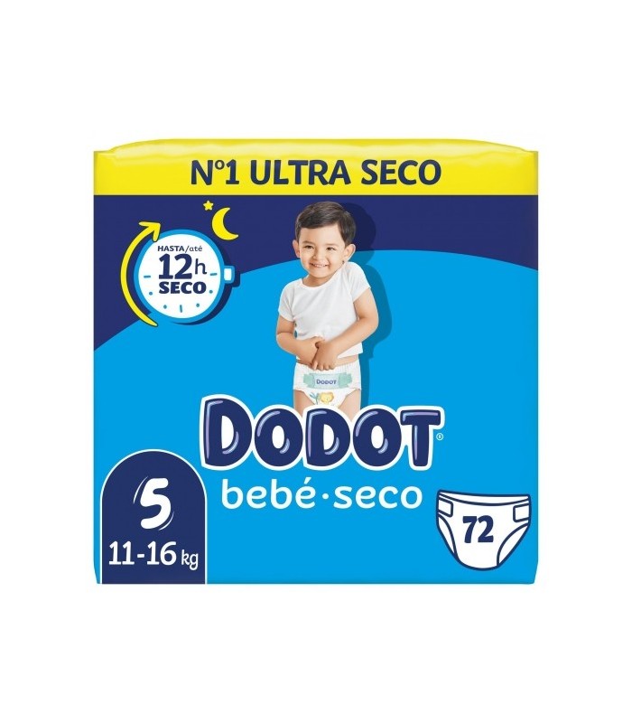 DODOT BEBE SECO T5 11-16KG 72U Inicio y  - 