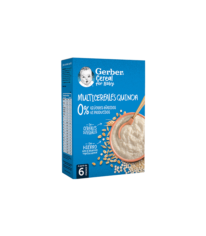 GERBER MULTICEREALES QUINOA 270G Inicio y  - NESTLE ESPAÑA