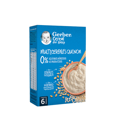 GERBER MULTICEREALES QUINOA 270G Inicio y  - NESTLE ESPAÑA