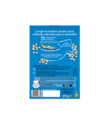 copy of GERBER MULTICEREALES QUINOA 270G Inicio y  - NESTLE ESPAÑA