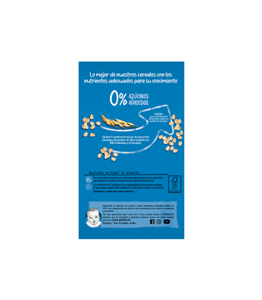 GERBER 8 CON GALLETA CEREALES 500G Inicio y  - NESTLE ESPAÑA